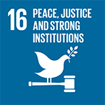 16. PEACE,JUSTICE AND STRONG INSTITUTIONS